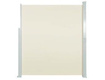 vidaXL Tuinscherm Uittrekbaar Crème - 46% Korting! Nu 1 beschikbaar!