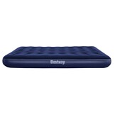 Bestway Luchtbed 2p - 203x183x22cm - Velours Blauw - 56% Korting!