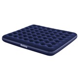 Bestway Luchtbed 2p - 203x183x22cm - Velours Blauw - 56% Korting!