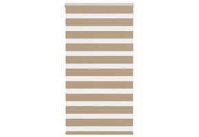 vidaXL Zebra Gordijn Zandbruin 90x150cm - 46% Korting! (Retourproduct)