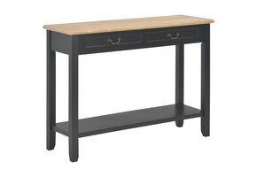 VidaXL Wandtafel (64% korting!) Hout Zwart - Retour met Kleine Imperfecties