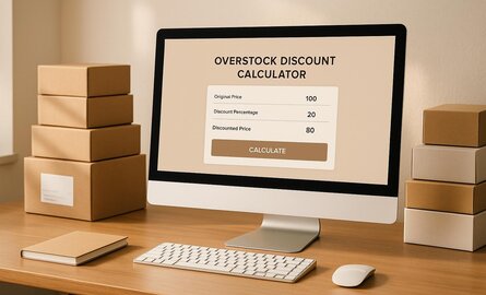 Overstock Discount Calculator voor Snelle Verkoop