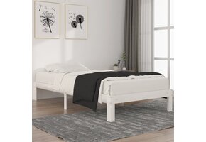 VidaXL Bedframe Grenenhout Wit 100x200cm | 47% Korting | Nieuw!