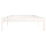 VidaXL Bedframe Grenenhout Wit 100x200cm | 47% Korting | Nieuw!