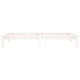 VidaXL Bedframe Grenenhout Wit 100x200cm | 47% Korting | Nieuw!