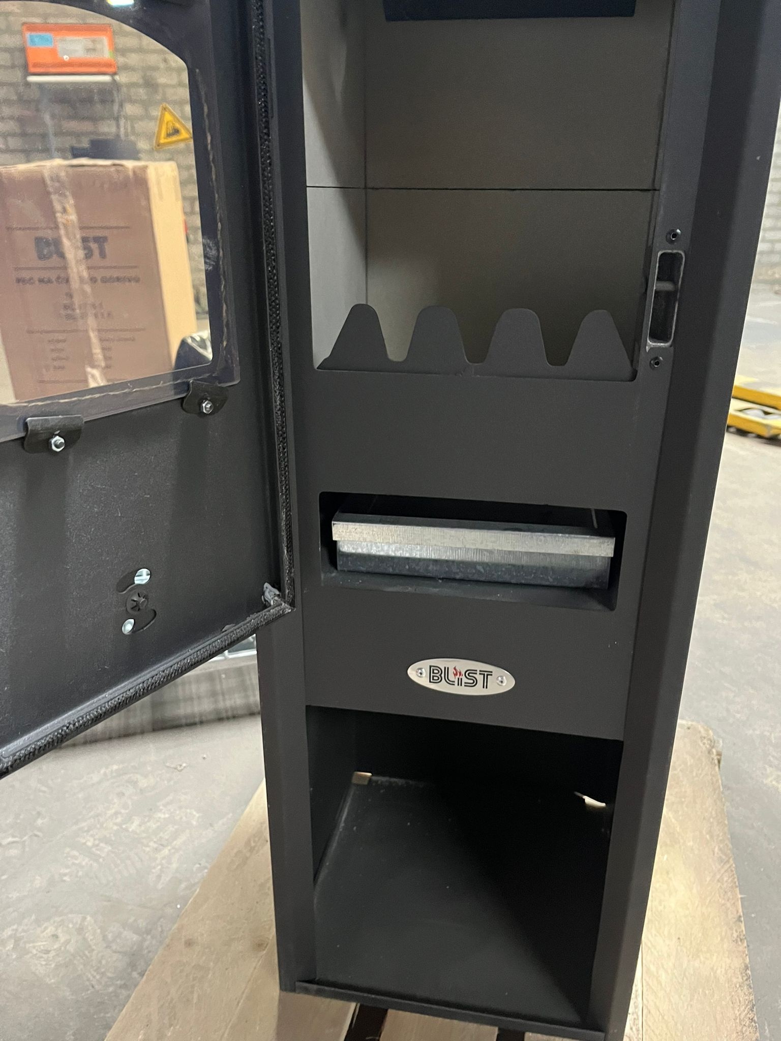 BLIST Vrijstaande Houtkachel 8kW Antraciet - Nu met 51% Korting!