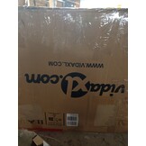 vidaXL Middenbank Acaciahout Crèmewitte Kussens - 68% Korting!