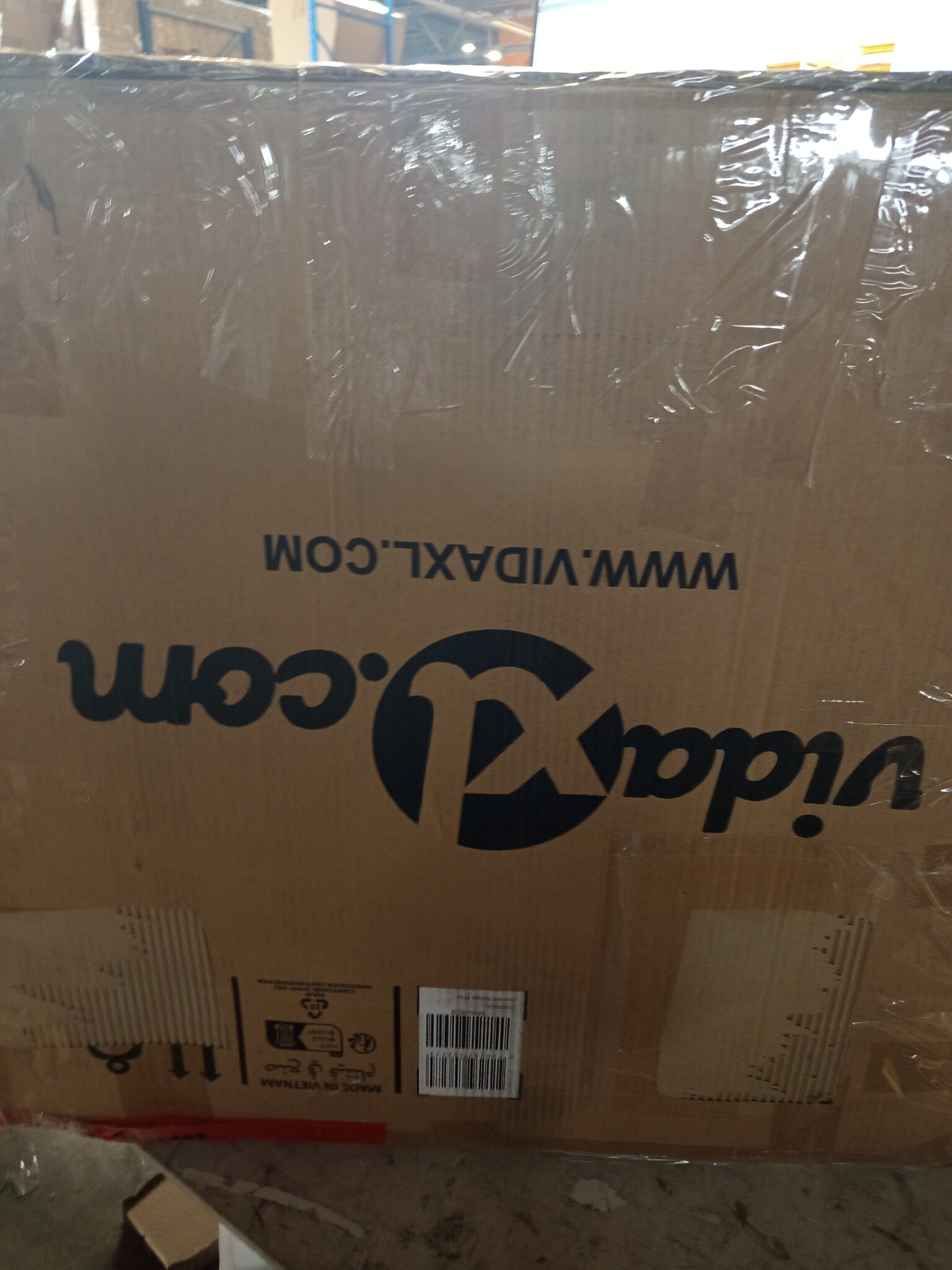 vidaXL Middenbank Acaciahout Crèmewitte Kussens - 68% Korting!