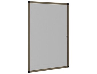 vidaXL Raamhor 80x120 cm Bruin - 65% Korting! Insecten Buiten Houden