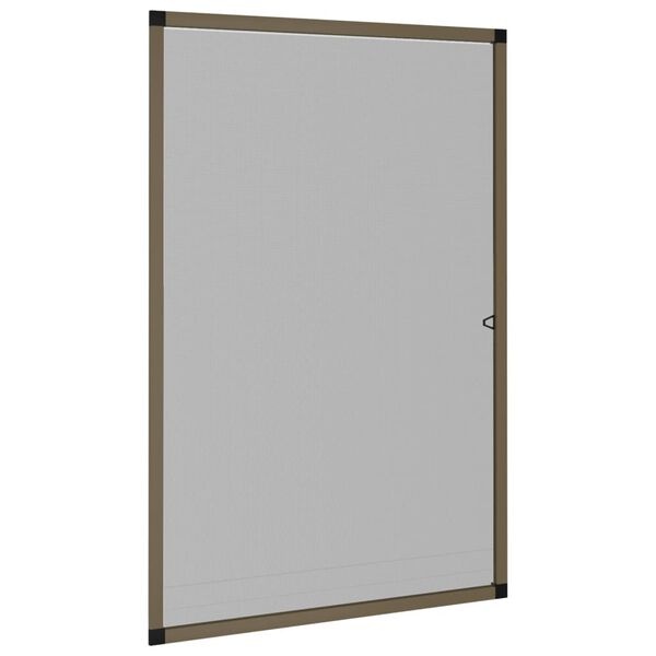 vidaXL Raamhor 80x120 cm Bruin - 65% Korting! Insecten Buiten Houden