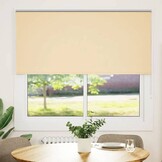 vidaXL Rolgordijn Verduisterend Beige 155x175cm | -40% Korting!