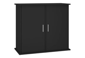 VidaXL Aquariumstandaard 81x36x73cm Bewerkt Hout Zwart - 55% Korting!