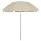 VidaXL Strandparasol 300cm Zandgeel - 40% Korting!