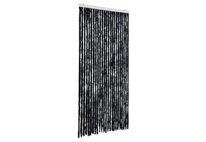 vidaXL Vliegengordijn Chenille Antraciet 100x230cm - 51% Korting!