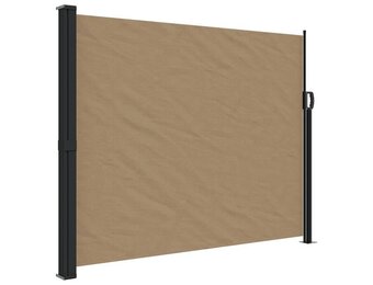 VidaXL Uittrekbaar Windscherm 160x500 cm Taupe - 51% Korting!