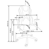 JOFREY Bureaustoel Grijs/Zwart - 46% Korting! (Retourproduct)