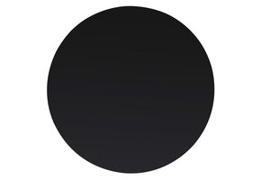 vidaXL Tafelblad Gehard Glas Zwart Ø30cm - 55% Korting! Nu 1 op voorraad!