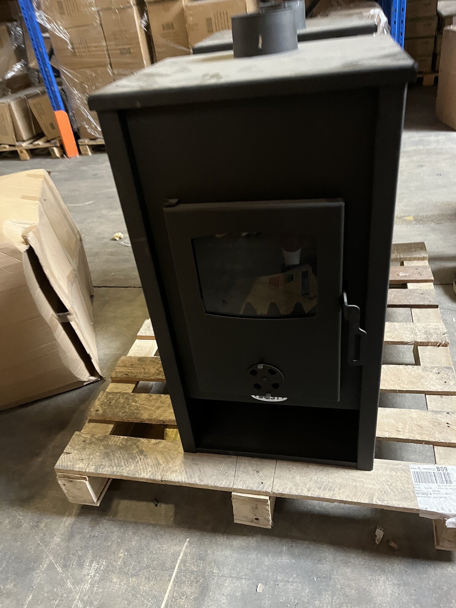 CV Houtkachel Staal Vrijstaand 15kW - Nu 55% Korting!