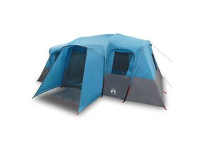 VidaXL 16-persoons Tunneltent Blauw (60% Korting!) - Licht beschadigd