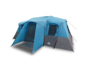 VidaXL 16-persoons Tunneltent Blauw (60% Korting!) - Licht beschadigd