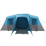 VidaXL 16-persoons Tunneltent Blauw (60% Korting!) - Licht beschadigd