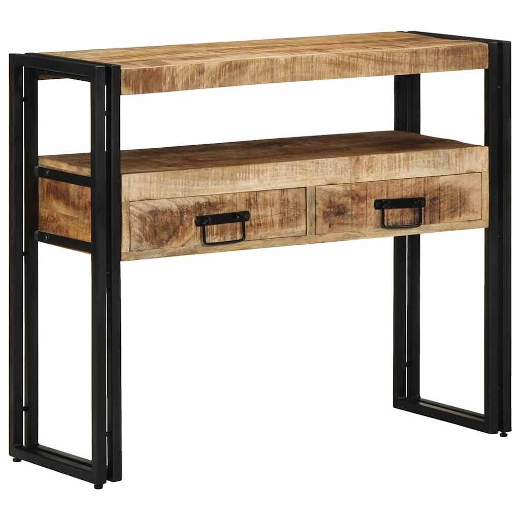 VidaXL Wandtafel Mangohout Bruin - 40% Korting! (Laatste Stuk!)