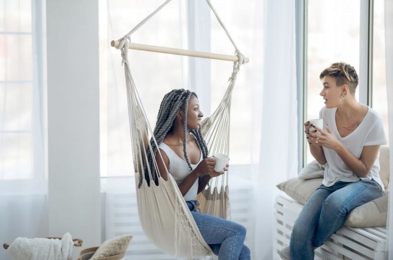 Garden Line Hangstoel Grijs - 40% Korting! Ultiem Ontspannen