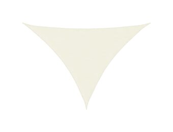 vidaXL Driehoekig Zonnescherm 4x5x6,4m Crème - 40% Korting!