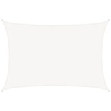 VidaXL Zonnezeil 5x7m HDPE Wit - 40% Korting!