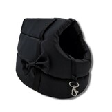 Hondendraagtas Zwart (36x19x23cm) - Stijlvol & Warm - 40% Korting!