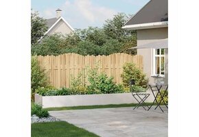 VidaXL Roestvrij Staal Plantenbak 360x80x40cm - 55% Korting!