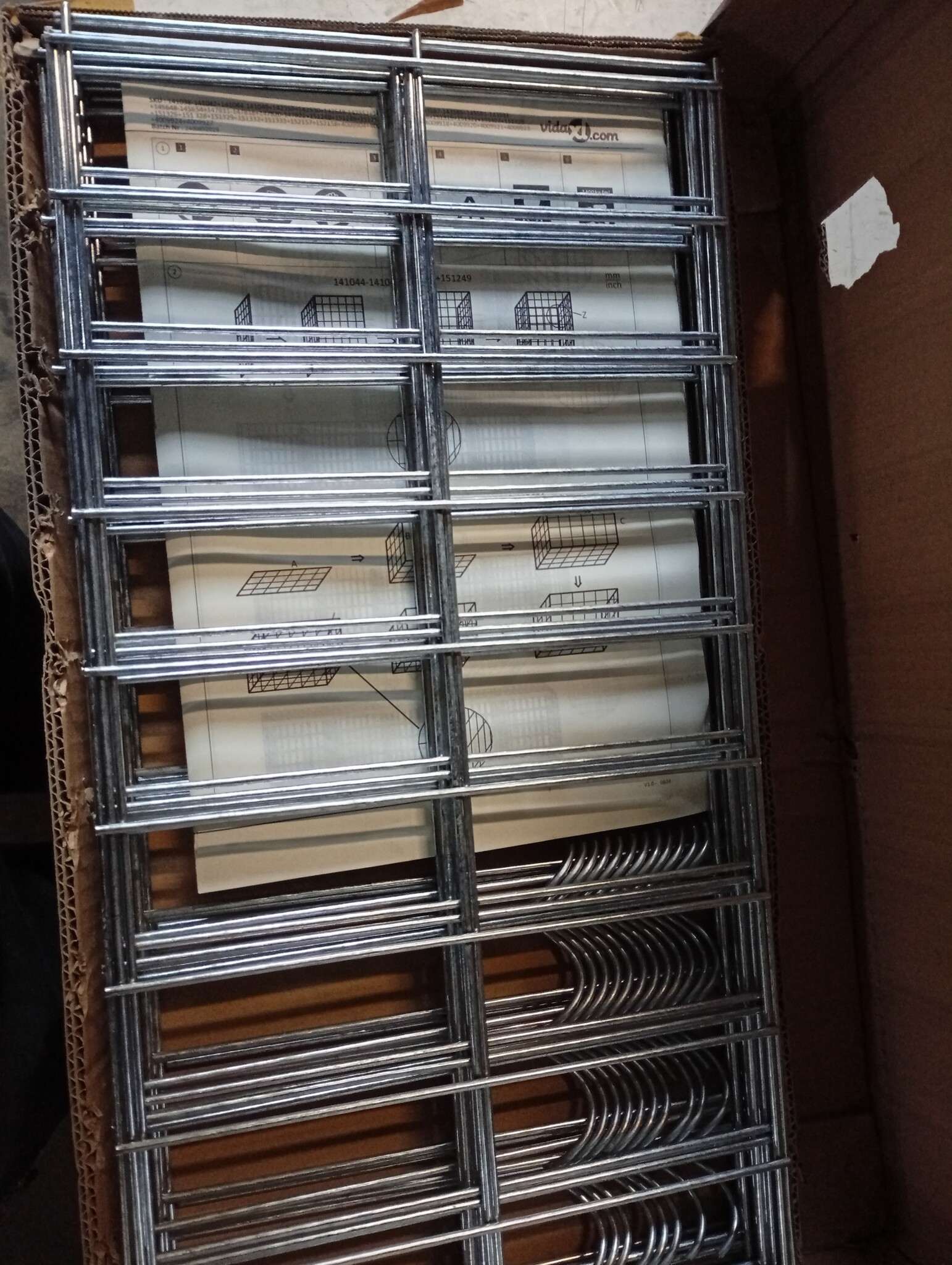 vidaXL Schanskorfset 3-delig - 55% Korting! (Lichte cosmetische schade)