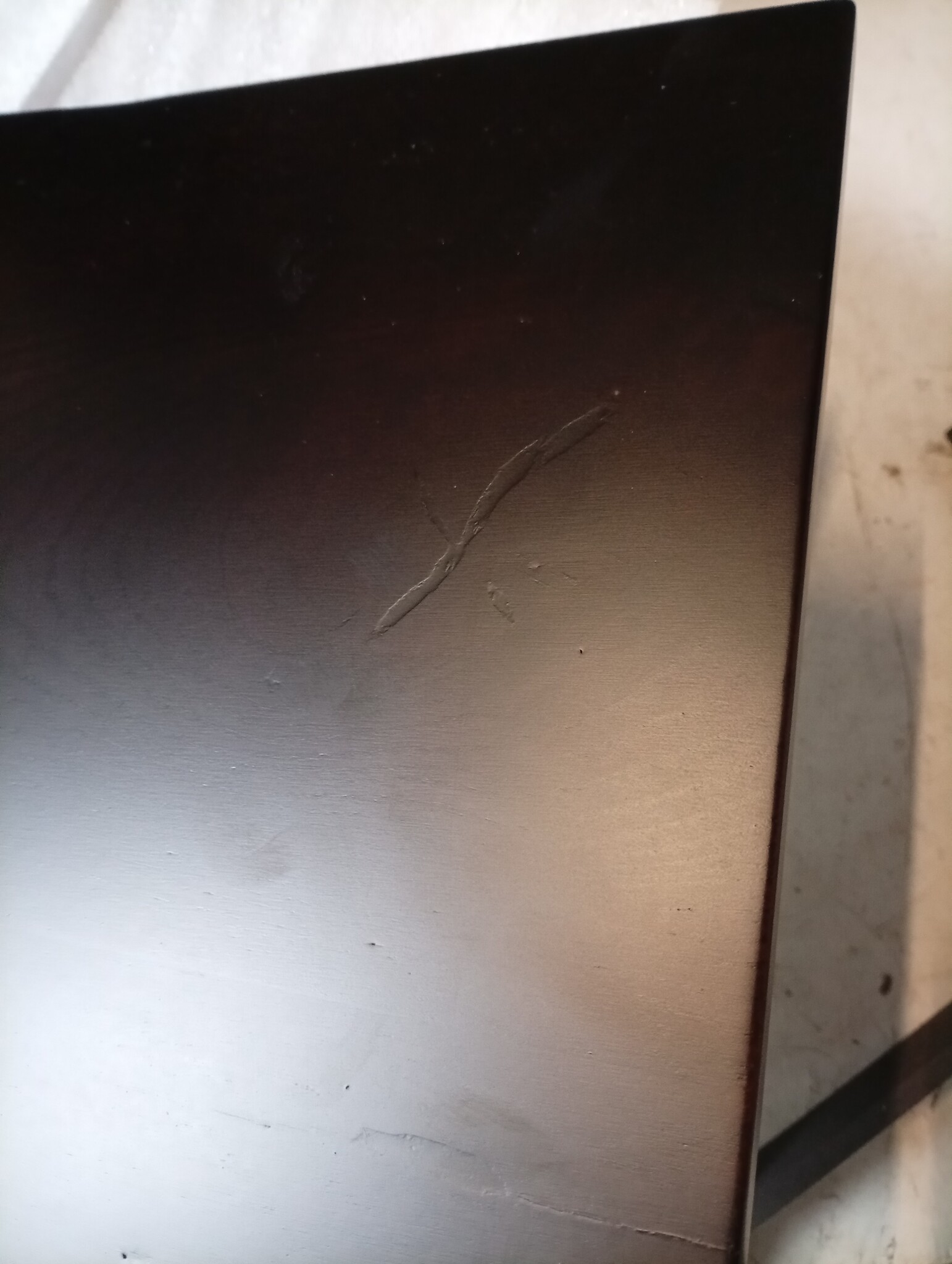 VidaXL Wastafelblad Massief Hout Donkerbruin (40x30cm) - 55% Korting!