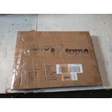 VidaXL Wastafelblad Massief Hout Donkerbruin (40x30cm) - 55% Korting!