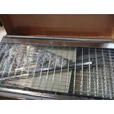 vidaXL Kippenhok met Ren - 69% Korting! Gegalvaniseerd Staal Grijs (117x201x123 cm)