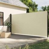 VidaXL Uittrekbaar Windscherm Crème (200x600cm) - 46% Korting!