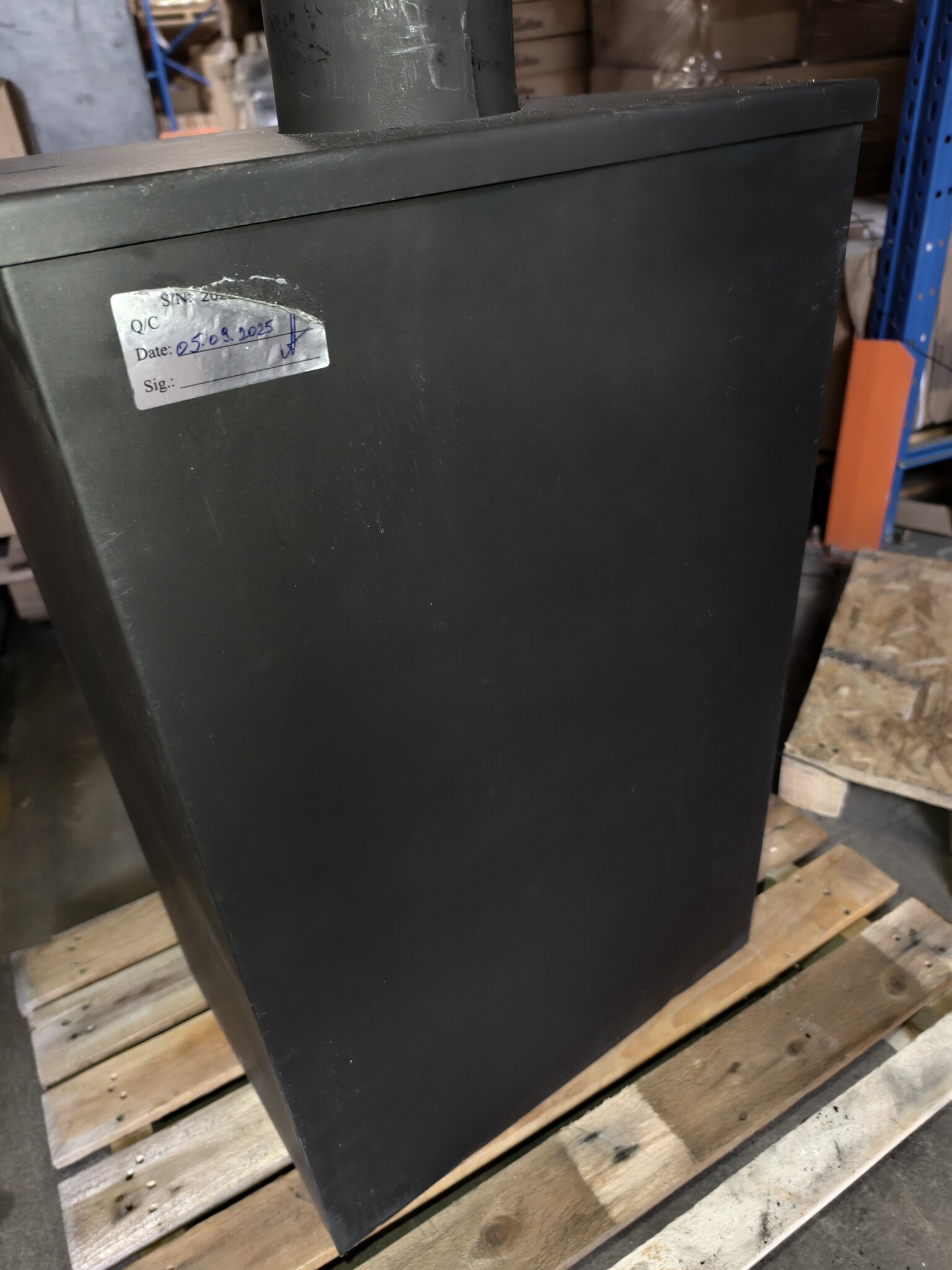 Houtkachel BLIST B1e Vrijstaand 12KW Staal - 51% Korting!