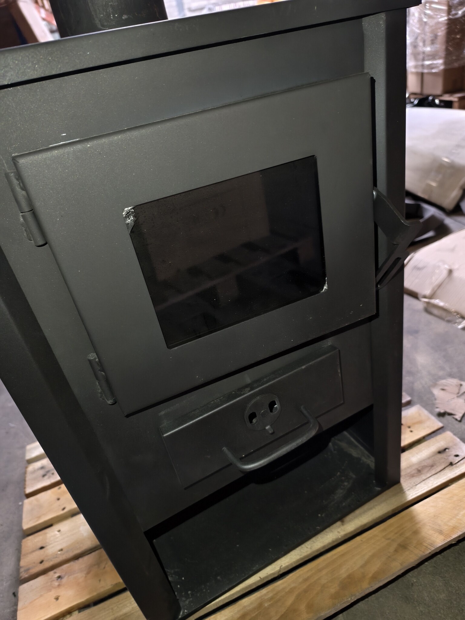 Houtkachel BLIST B1e Vrijstaand 12KW Staal - 51% Korting!