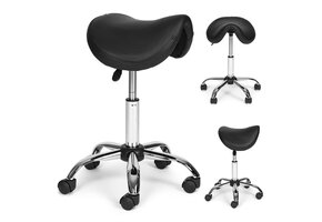 Kapperskruk Zwart 40x32 cm - 40% Korting | Verstelbare Hoogte