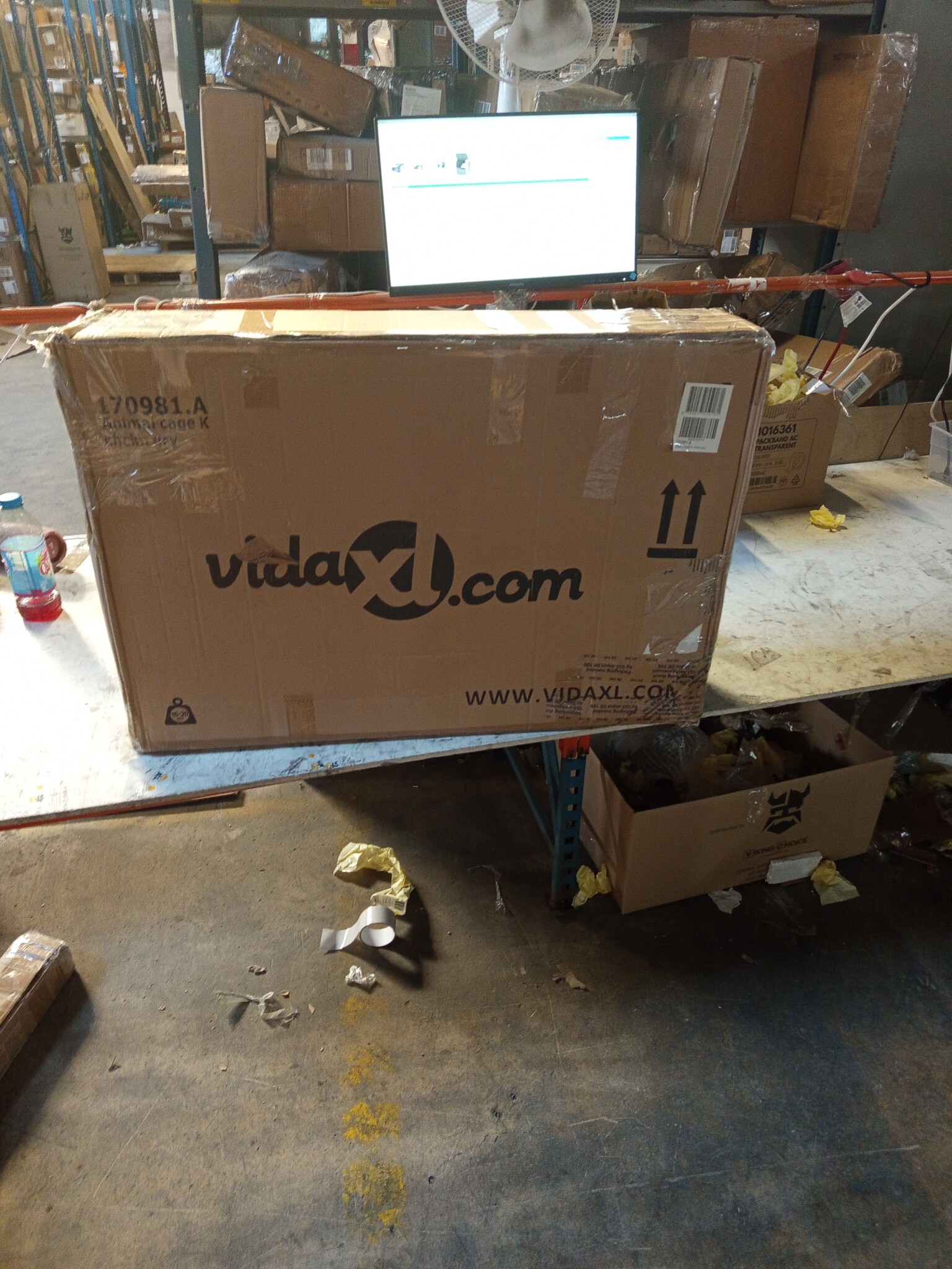 VidaXL Kippenhok met Nestkast - 55% Korting! - Licht Beschadigd