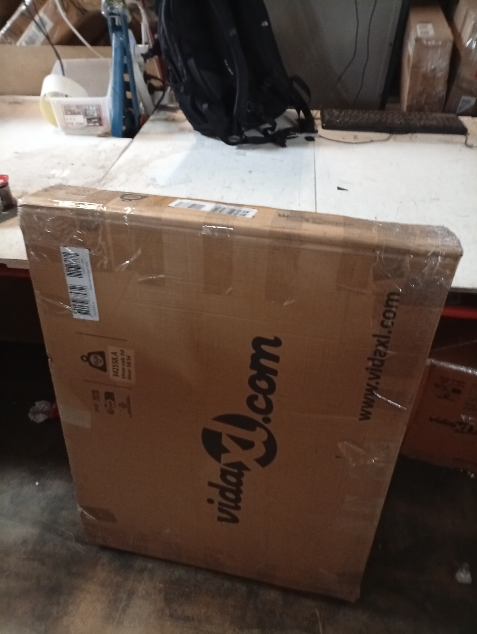 VidaXL Schoenenkast Zwart Bewerkt Hout - 55% Korting!