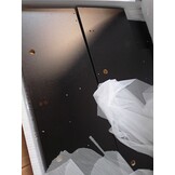 VidaXL Schoenenkast Zwart Bewerkt Hout - 55% Korting!