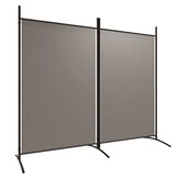 vidaXL Kamerscherm 2 panelen 175x180 cm Antraciet - 46% Korting!