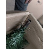 Kunstkerstboom 180cm - Sneeuw & Glitter - 40% Korting!