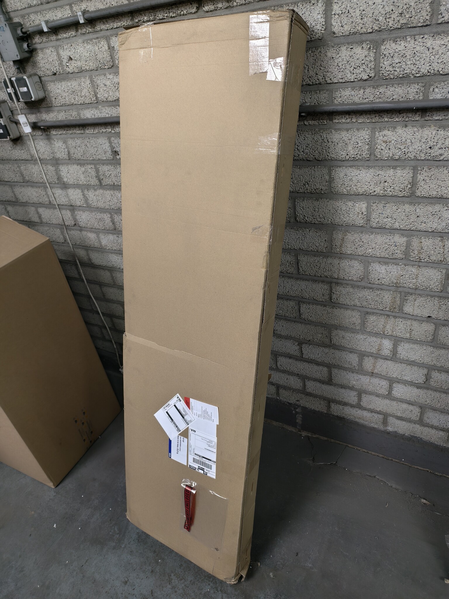 TV-meubel FOCUS Bruin/Wit 155cm - 40% Korting! Uniek Exemplaar!