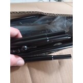 Dubbele Poort 3m Zwart met Punten - 55% Korting! Unieke Kans!