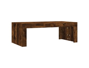 vidaXL Salontafel Gerookt Eiken 102x50x36cm - 55% Korting!