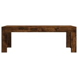 vidaXL Salontafel Gerookt Eiken 102x50x36cm - 55% Korting!