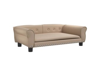 vidaXL Hondenmand Cappuccino 95x55x30 cm - 40% Korting! Zo Goed Als Nieuw!