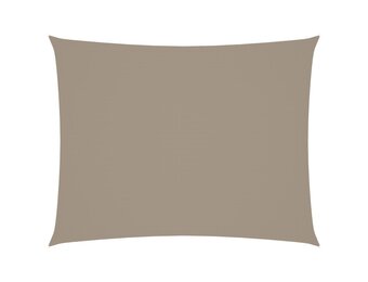VidaXL Zonnescherm Rechthoekig 5x6m Taupe - 56% Korting! (1 stuks)